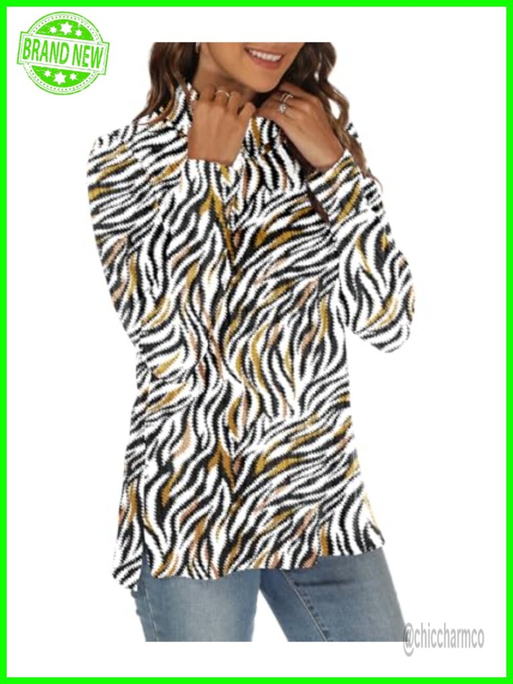 Stretchy Turtleneck Tunic Sweater, Long Sleeve, High-Low Hem, Cozy Casual